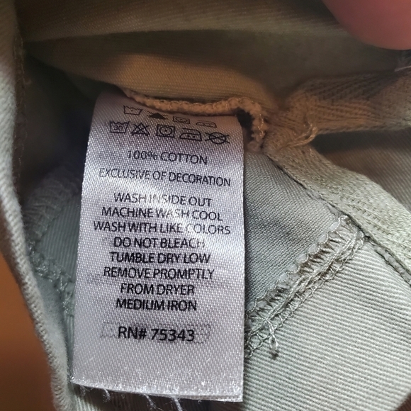 Aspen Kids Zip Up Khaki Green Utility Vest Sz 5 - Picture 7 of 7